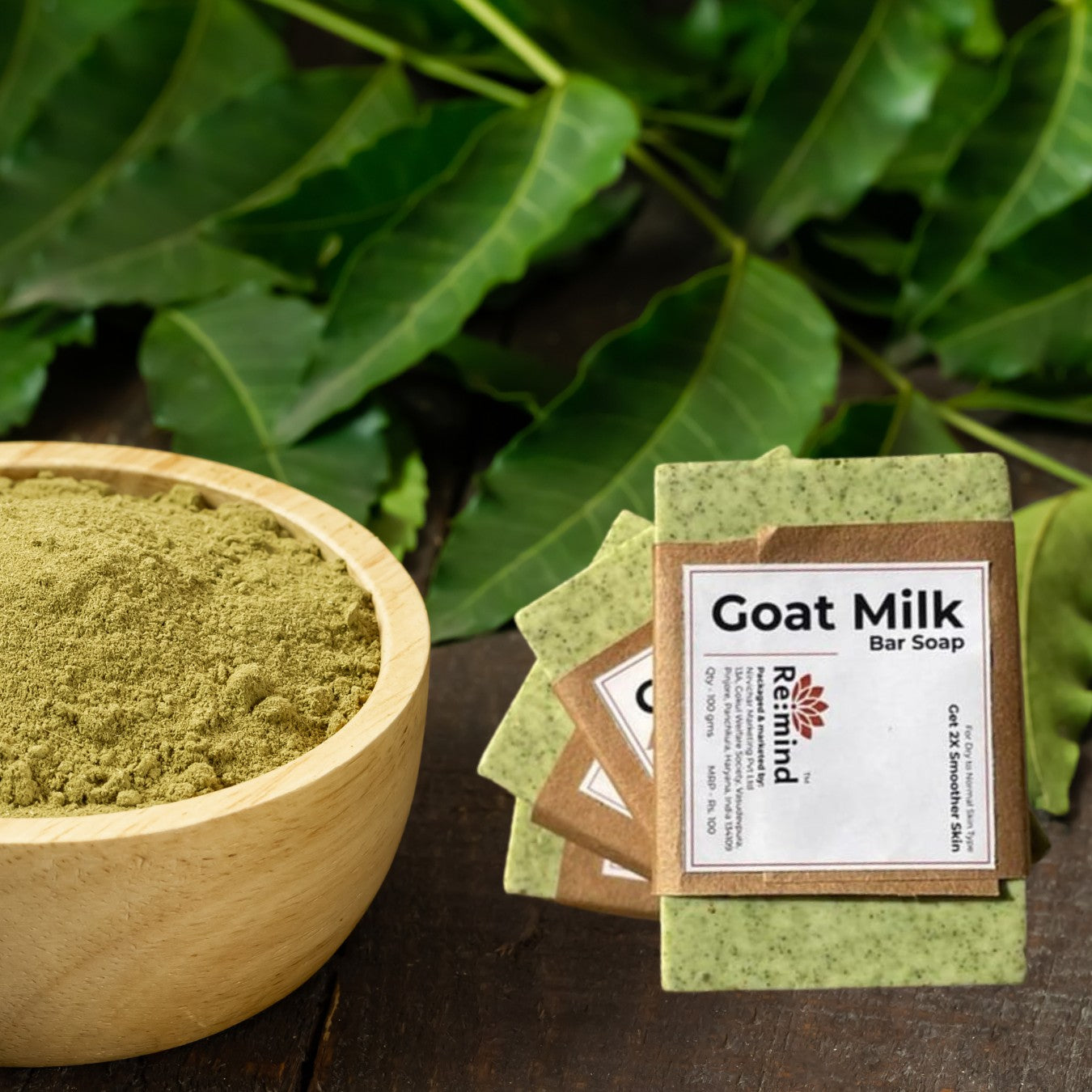 Neem Soap with Goat Milk Base